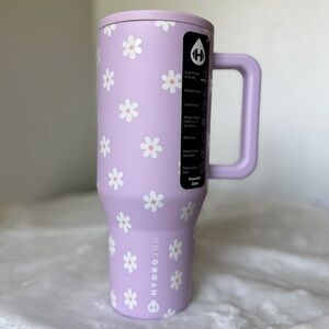 32 Oz HydroJug x JANE limited edition collab purple daisy traveler - JANE